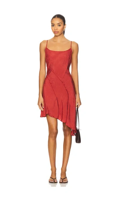 Astr Chelsie Dress In Red