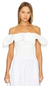 Astr Cherie Top In 白色