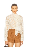 Astr Cinthia Top In Brown
