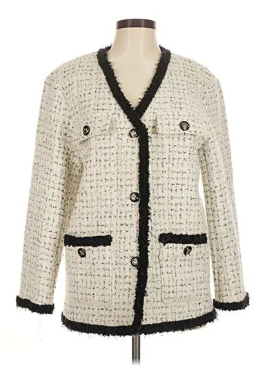 Pre-owned Astr Coat In White