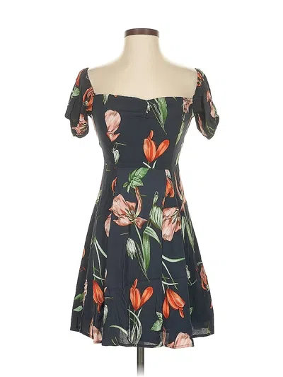 Pre-owned Astr Cocktail Dress In Black