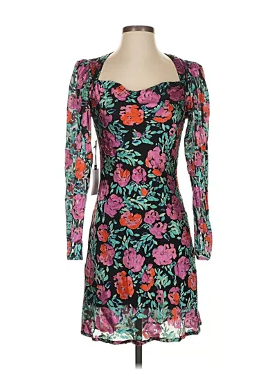 Pre-owned Astr Cocktail Dress In Black