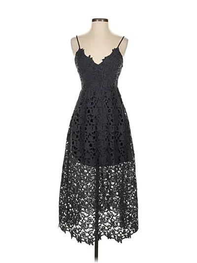 Pre-owned Astr Cocktail Dress In Black