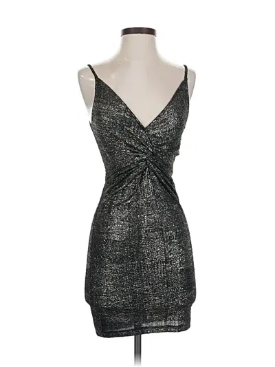 Pre-owned Astr Cocktail Dress In Black