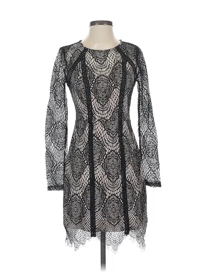 Pre-owned Astr Cocktail Dress In Black