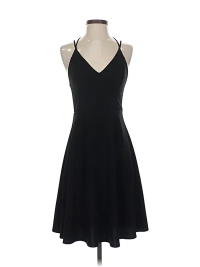 Pre-owned Astr Cocktail Dress In Black
