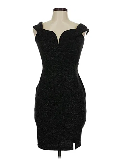 Pre-owned Astr Cocktail Dress In Black