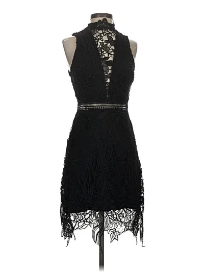 Pre-owned Astr Cocktail Dress In Black