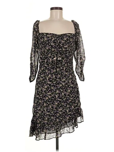 Pre-owned Astr Cocktail Dress In Black