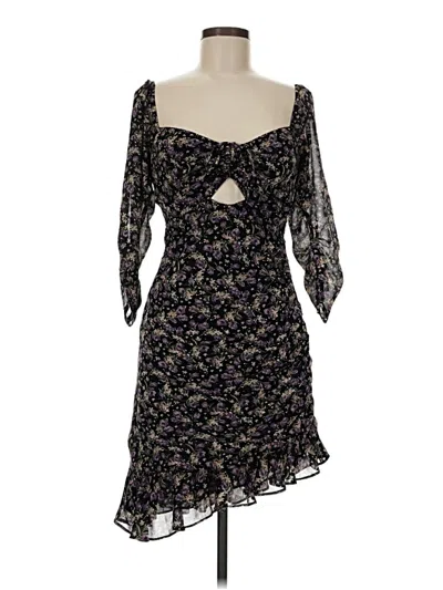 Pre-owned Astr Cocktail Dress In Black