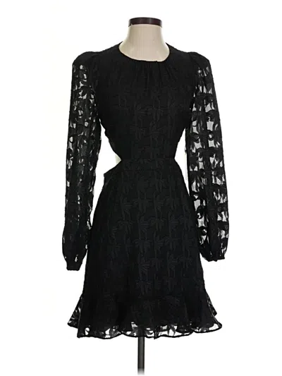 Pre-owned Astr Cocktail Dress In Black