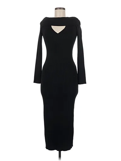 Pre-owned Astr Cocktail Dress In Black