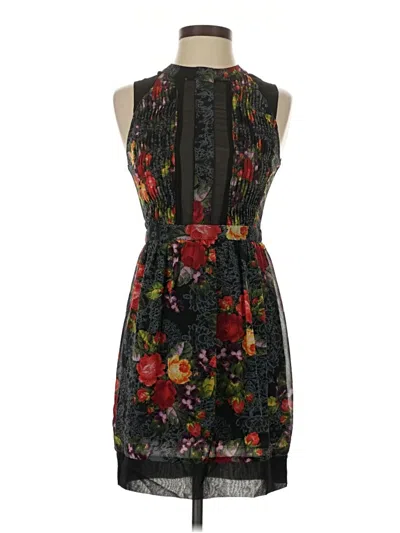 Pre-owned Astr Cocktail Dress In Black