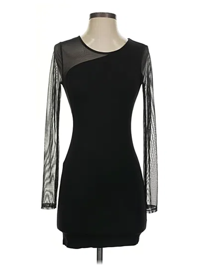 Pre-owned Astr Cocktail Dress In Black