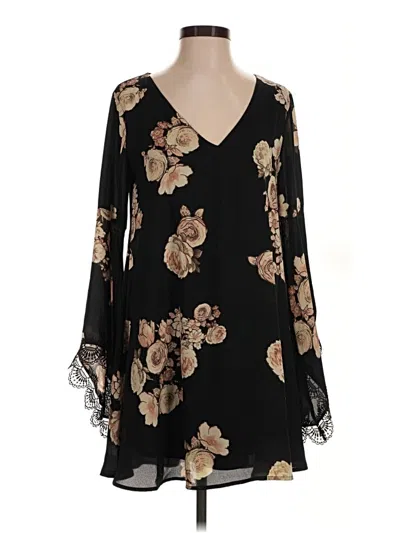 Pre-owned Astr Cocktail Dress In Black