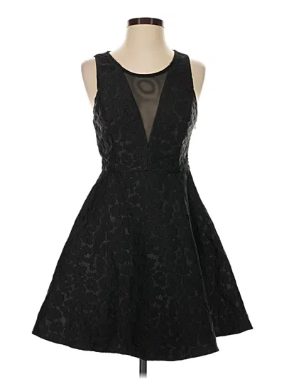 Pre-owned Astr Cocktail Dress In Black