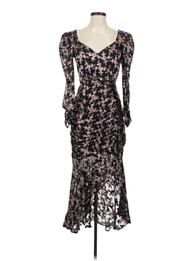 Pre-owned Astr Cocktail Dress In Black