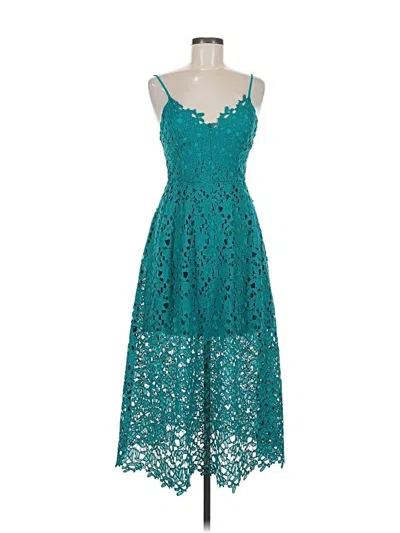 Pre-owned Astr Cocktail Dress In Blue