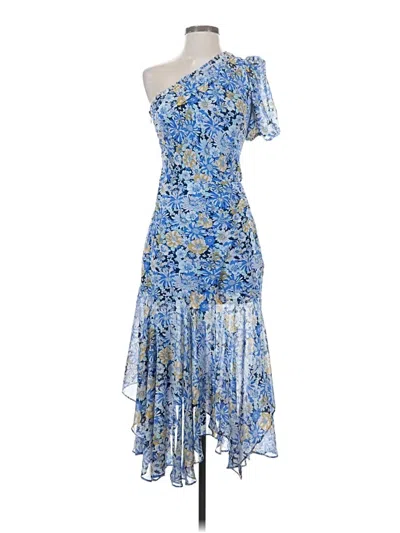 Pre-owned Astr Cocktail Dress In Blue
