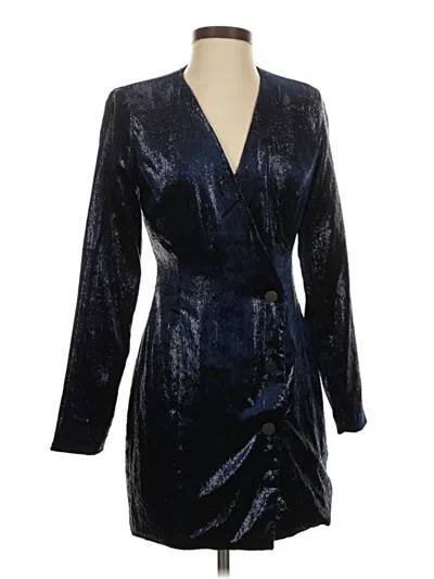 Pre-owned Astr Cocktail Dress In Blue