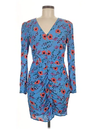 Pre-owned Astr Cocktail Dress In Blue