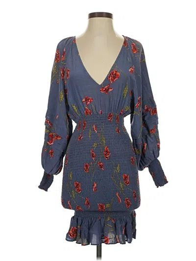 Pre-owned Astr Cocktail Dress In Blue