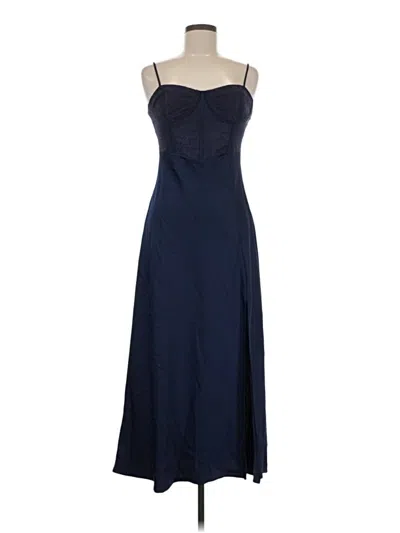 Pre-owned Astr Cocktail Dress In Blue