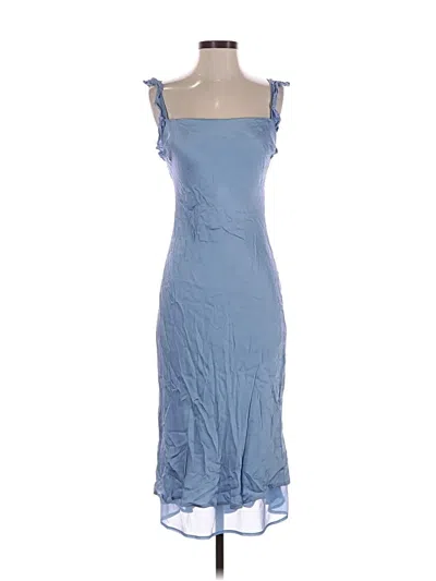Pre-owned Astr Cocktail Dress In Blue
