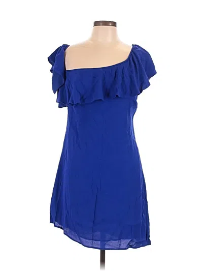 Pre-owned Astr Cocktail Dress In Blue