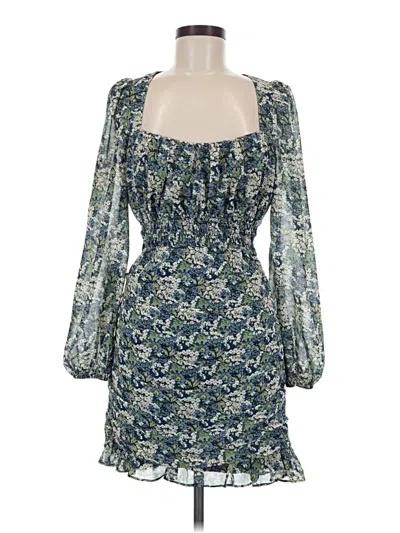 Pre-owned Astr Cocktail Dress In Blue