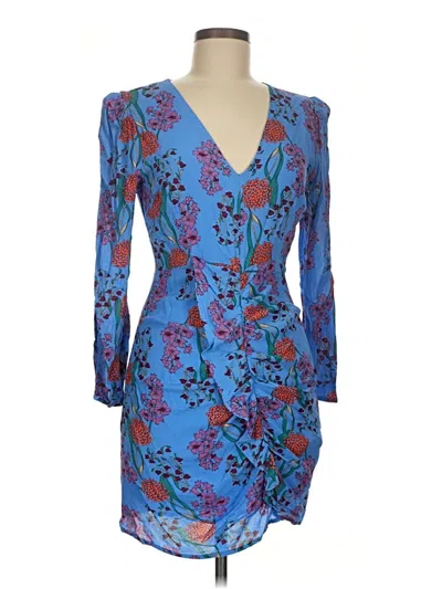 Pre-owned Astr Cocktail Dress In Blue