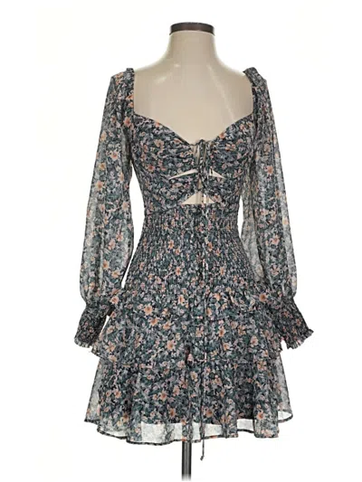 Pre-owned Astr Cocktail Dress In Blue