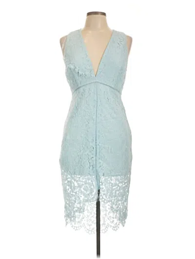 Pre-owned Astr Cocktail Dress In Blue