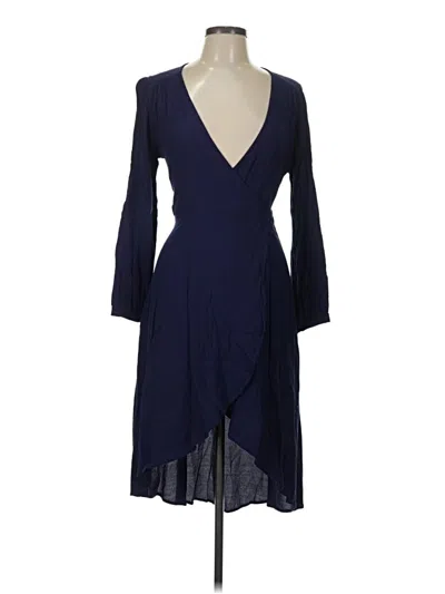 Pre-owned Astr Cocktail Dress In Blue