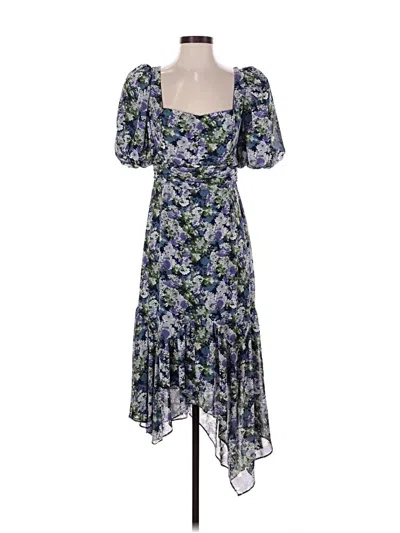 Pre-owned Astr Cocktail Dress In Blue