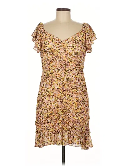 Pre-owned Astr Cocktail Dress In Brown