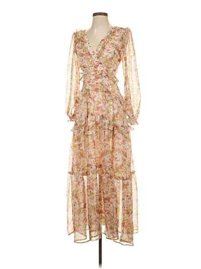 Pre-owned Astr Cocktail Dress In Brown