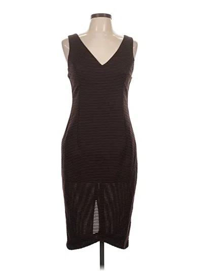 Pre-owned Astr Cocktail Dress In Brown