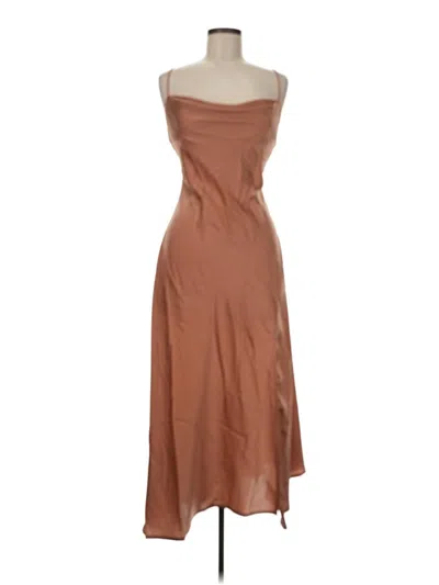 Pre-owned Astr Cocktail Dress In Brown