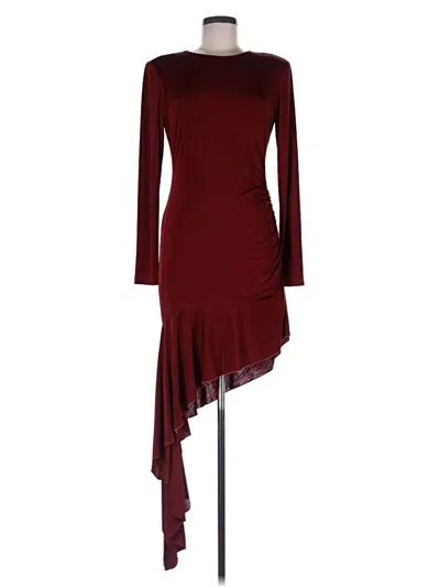 Pre-owned Astr Cocktail Dress In Burgundy