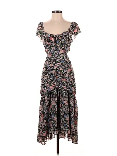 Pre-owned Astr Cocktail Dress In Gray