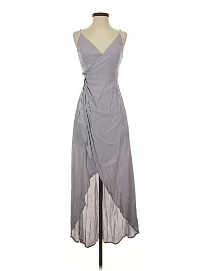 Pre-owned Astr Cocktail Dress In Gray