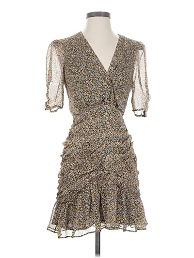 Pre-owned Astr Cocktail Dress In Gray