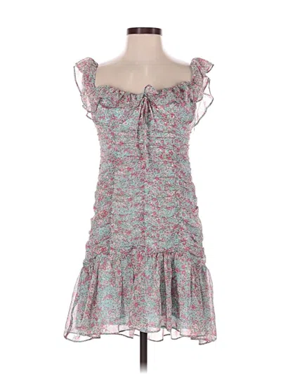 Pre-owned Astr Cocktail Dress In Gray