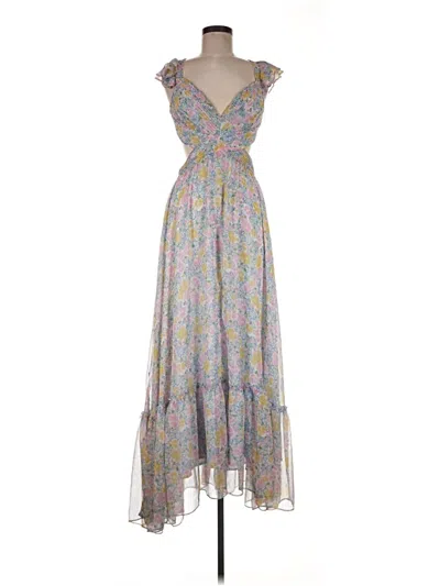 Pre-owned Astr Cocktail Dress In Gray