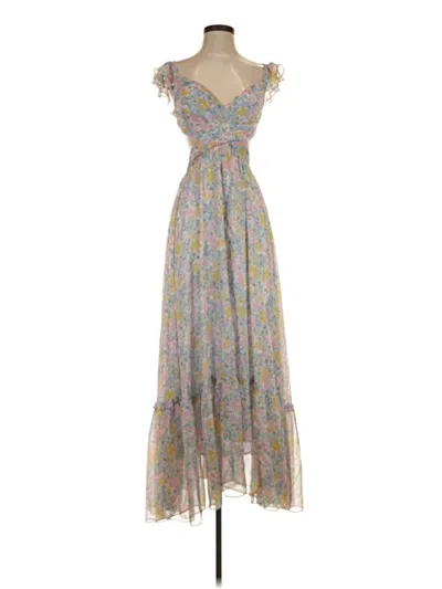 Pre-owned Astr Cocktail Dress In Gray