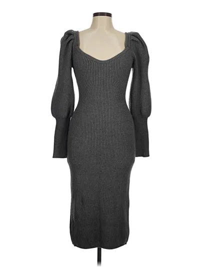 Pre-owned Astr Cocktail Dress In Gray