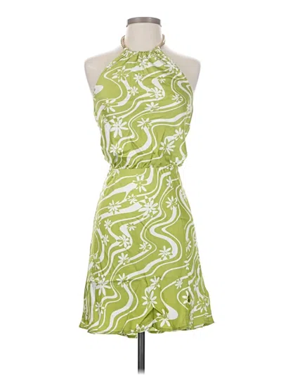 Pre-owned Astr Cocktail Dress In Green