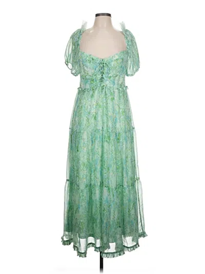 Pre-owned Astr Cocktail Dress In Green