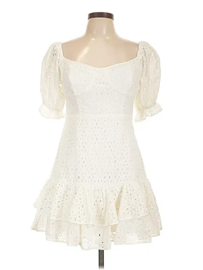 Pre-owned Astr Cocktail Dress In Ivory